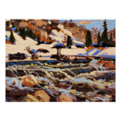 Tom Thomson - Rapids, Perfect Poster (Voorkant)