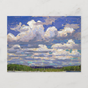 Tom Thomson schilder, zomerdag Briefkaart