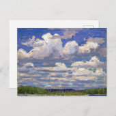 Tom Thomson schilder, zomerdag Briefkaart (Voorkant / Achterkant)