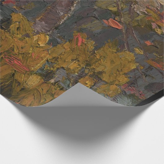 Tom Thomson schildert Canadees landschap Cadeaupapier (Hoek)