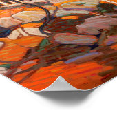 Tom Thomson schildert het Birch Grove Ontario Land Poster (Hoek)