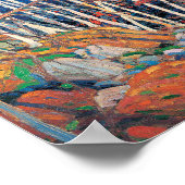 Tom Thomson schildert in het noordpoolgebied Poster (Hoek)