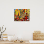 Tom Thomson Sketch voor de herfst's Garland Poster (Keuken)