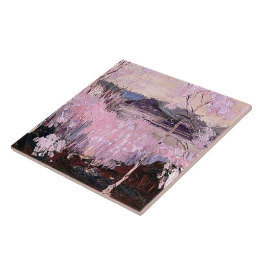 Tom Thomson - Sleet Storm, Tegeltje (Zijkant)