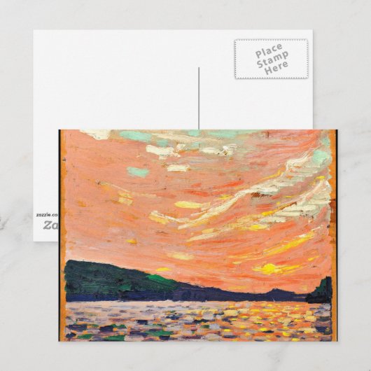 Tom Thomson - Smoke Lake Briefkaart (Voorkant / Achterkant)