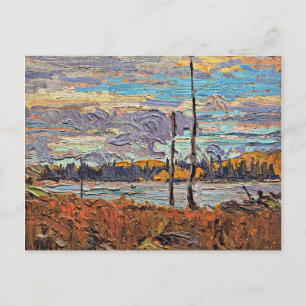 Tom Thomson - Smoke Lake, Herfst Briefkaart