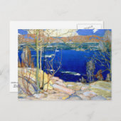 Tom Thomson - Spring Ice Briefkaart (Voorkant / Achterkant)