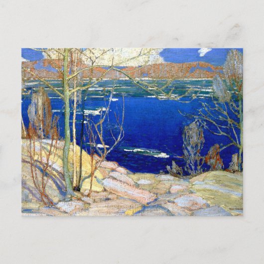 Tom Thomson - Spring Ice Briefkaart (Voorkant)