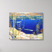 Tom Thomson - Spring Ice Canvas Afdruk (Voorkant)