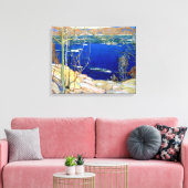 Tom Thomson - Spring Ice Canvas Afdruk (Insitu (Woonkamer))