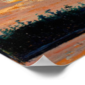 Tom Thomson - Sunset Sky Poster (Hoek)