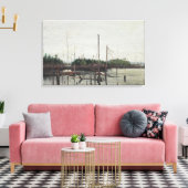 Tom Thomson - VERDRONKEN LAND 1912 Canvas Afdruk (Insitu (Woonkamer))