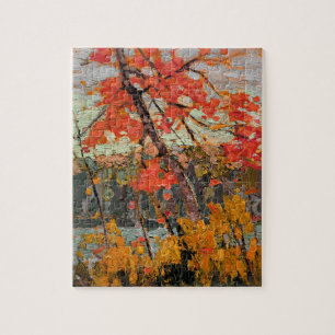 Tom Thomson - Verwrongen esdoorn Legpuzzel