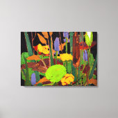 Tom Thomson - Waterbloemen Canvas Afdruk (Voorkant)