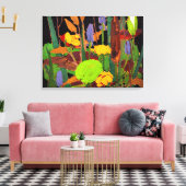 Tom Thomson - Waterbloemen Canvas Afdruk (Insitu (Woonkamer))