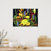 Tom Thomson - Waterbloemen Poster (Keuken)