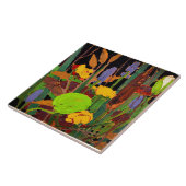 Tom Thomson - Waterbloemen Tegeltje (Zijkant)