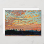 Tom Thomson - Zonsondergangslucht Notitiekaartje (Voorkant / Achterkant)