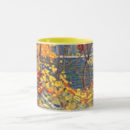 Tom Thomson's schilderij, The Pool, Mok (Midden)