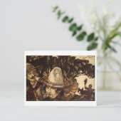 Tom Thumb Briefkaart (Staand voorkant)