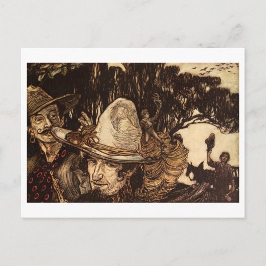 Tom Thumb Briefkaart (Voorkant)