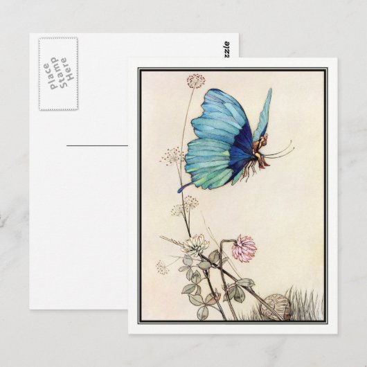 Tom Thumb van Warwick Goble Briefkaart (Voorkant / Achterkant)