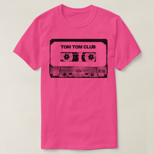 Tom Tom Club Cassettebandje T-shirt (Design voorkant)