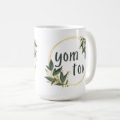 Tom Tov in een krans Koffiemok (Voorkant rechts)