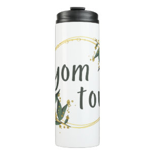 Tom Tov in een krans Thermosbeker