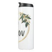 Tom Tov in een krans Thermosbeker (Geroteerd rechts)