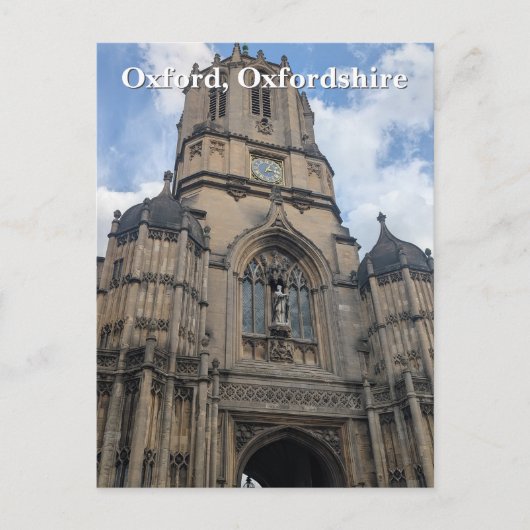 Tom Tower - Christ Church, Oxford Briefkaart (Voorkant)