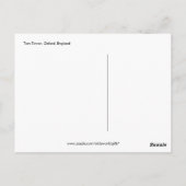 Tom Tower, Oxford, Engeland Briefkaart (Achterkant)