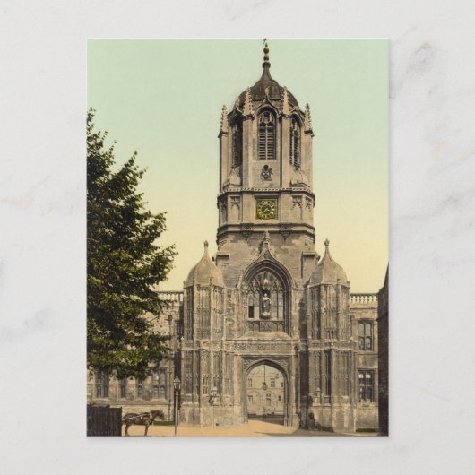 Tom Tower, Oxford, Engeland Briefkaart (Voorkant)