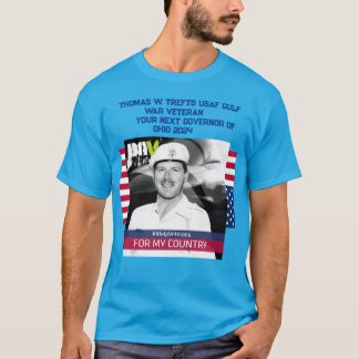 TOM TREFTS FOR GOVERNOR OF OHIO 2024 T-SHIRT
