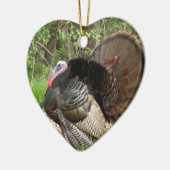Tom Turkey Keramisch Ornament (Links)