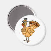 Tom Turkey Magneet (Voorkant / Achterkant)