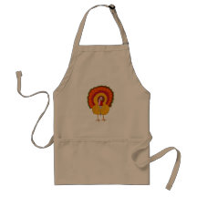 Tom Turkey on Apron