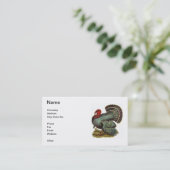 Tom Turkey Visitekaartje (Staand voorkant)