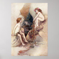 Tom vindt een Water Baby van Warwick Goble