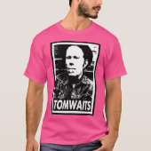 Tom Waits - Retro T-shirt (Voorkant)