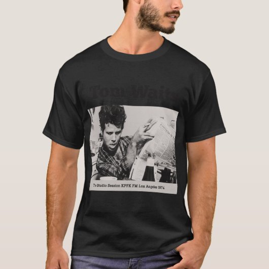 Tom Waits T-shirt (Voorkant)