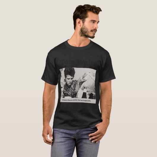 Tom Waits T-shirt (Voorkant volledig)