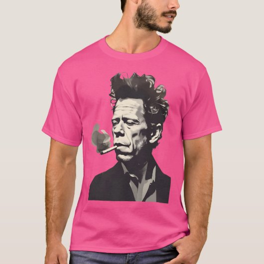 Tom Waits T-shirt (Voorkant)