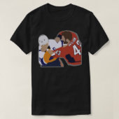 Tom Wilson Fight Sticker T-shirt (Design voorkant)
