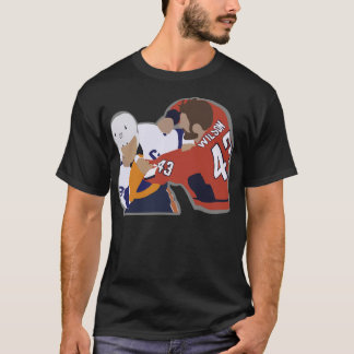 Tom Wilson Fight Sticker T-shirt