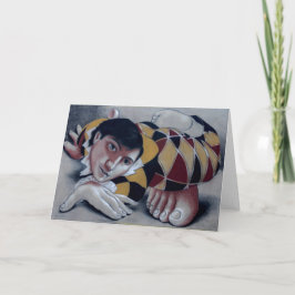 Tom X "Harlequin Doll" Note Card Notitiekaartje