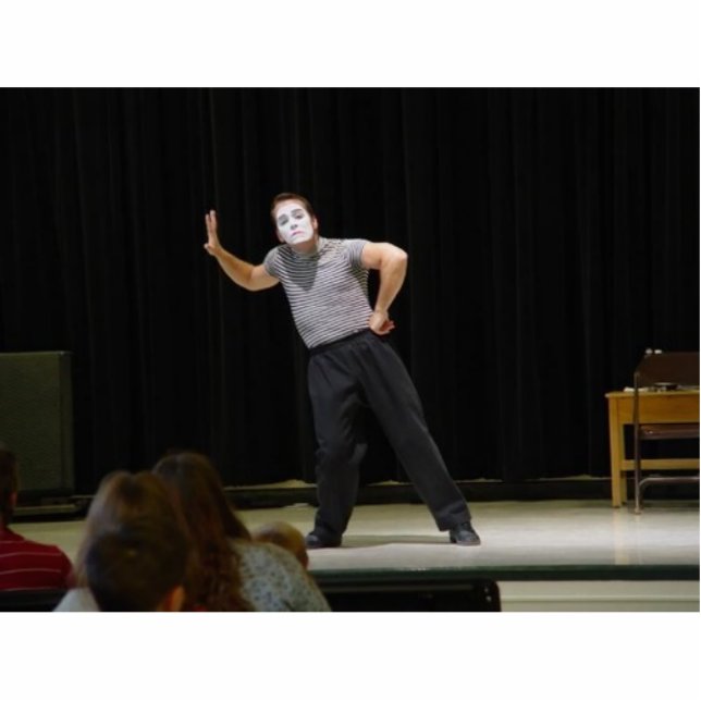 Toma "Leaning" Staand Fotobeeldje (Voorkant)