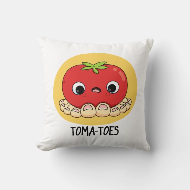 Toma-toes Funny Tomato met Ton Pun Kussen (Voorkant)