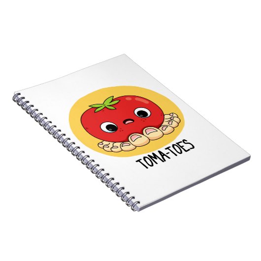 Toma-toes Funny Tomato met Ton Pun Notitieboek (Rechterzijde)