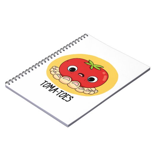 Toma-toes Funny Tomato met Ton Pun Notitieboek (Linkerzijde)